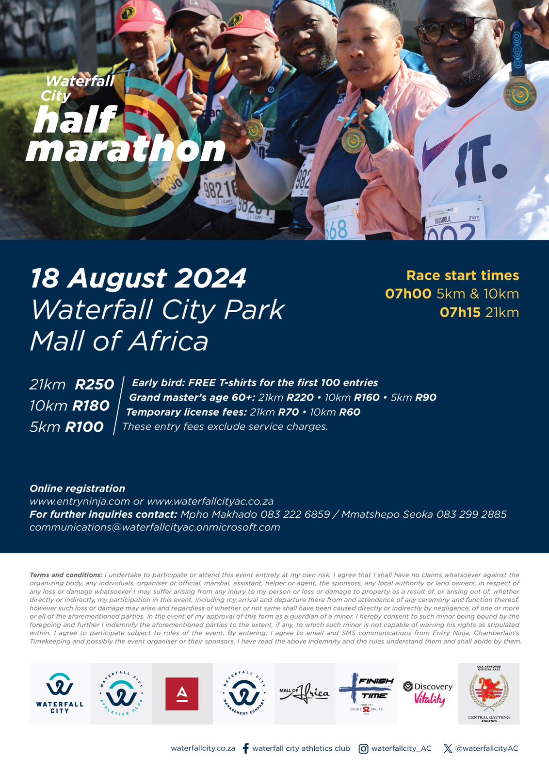 Waterfall City Half-Marathon