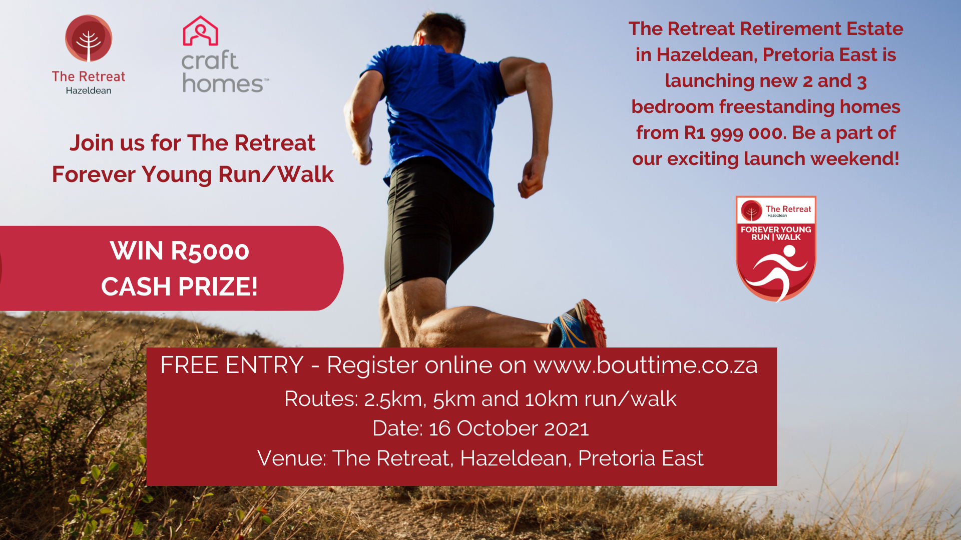 The Retreat Forever Young Run/ Walk | Entry Ninja – the best outdoor ...