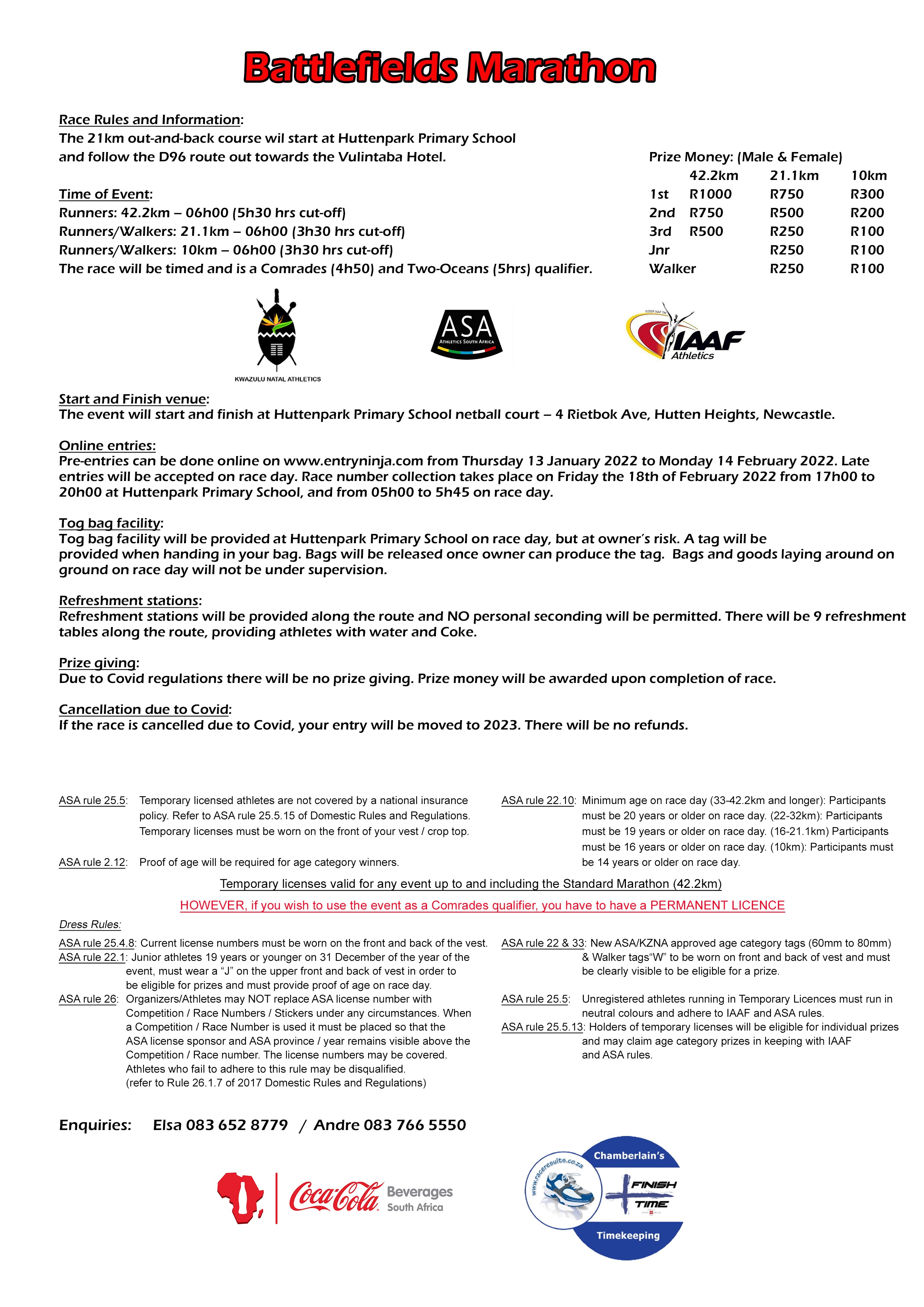 BATTLEFIELDS MARATHON | Entry Ninja – the best outdoor, fitness and