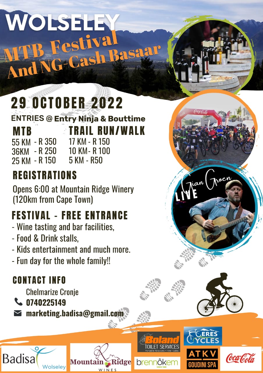 Wolseley MTB festival Entry Ninja the best outdoor, fitness and