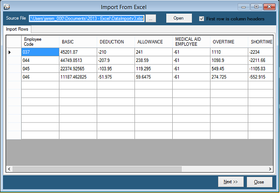 DataImport2