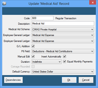 DeductionMedicalAid
