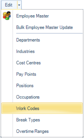 EditWorkCodes