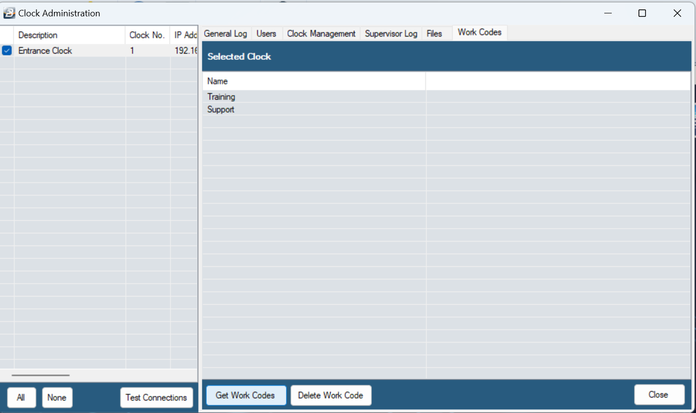 GetWorkCodes