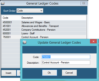 GLCodes