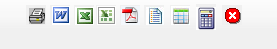 Export formats