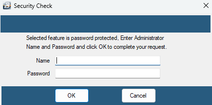 Bulk Master File Admin confirmation