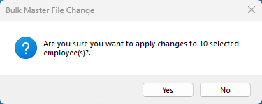 Are you sure Save Changes