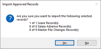 Connect - Import Information