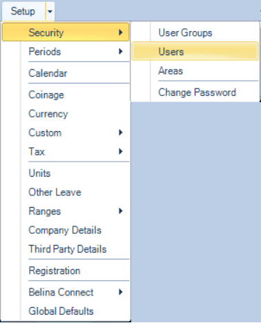 Setup - Security