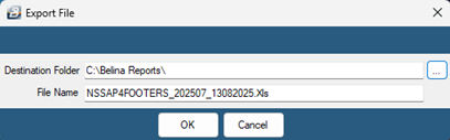 NSSA P4 Export Destination