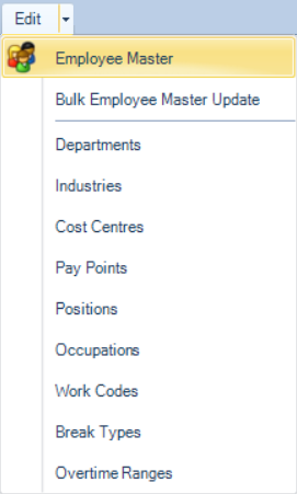 Edit - Employeemaster