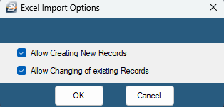 Import Allow Creating New Records