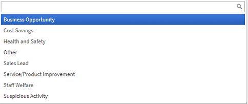 Connect - Suggestion types