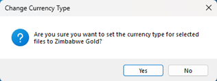 Currency Change Type ZiG