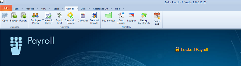 Locked Payroll