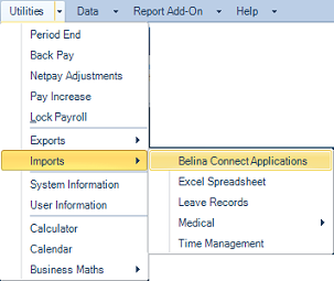 Connect - Import Approved Applications