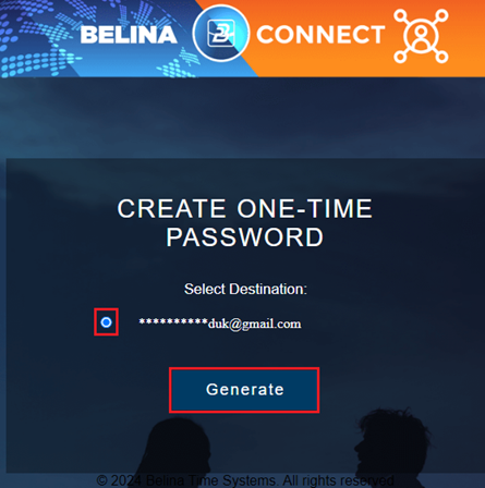 Password Reset connect
