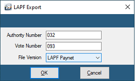 Export - Pensions - Local Authorities