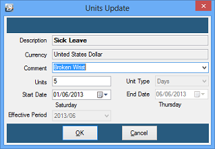 Sick Leave - Processing