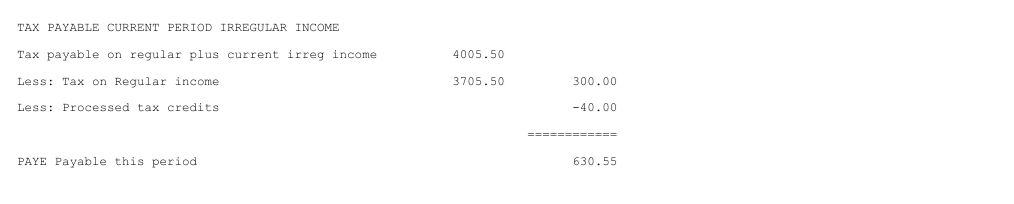 TaxDisplay-Forecast - TaxPayableIrregularIncome