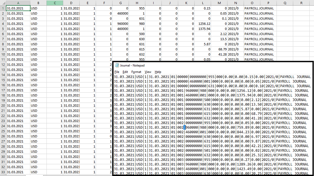 Export - Accounting - Oracle3