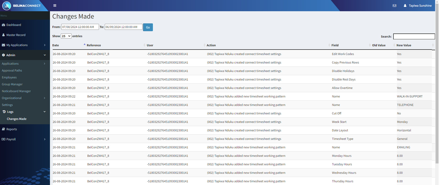 Connect Logs