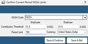 NSSA USD on Calculation Routine