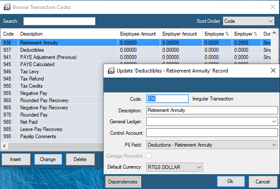 Retirement Annuity