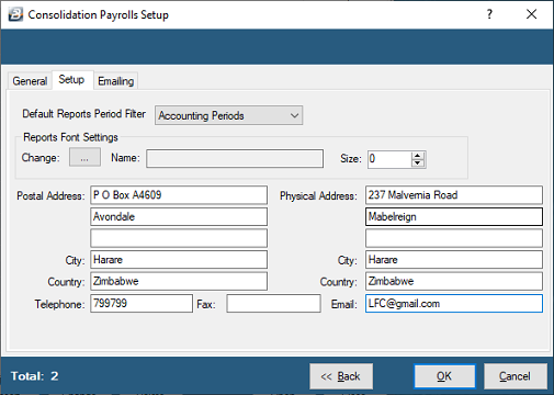 Consolidation - Payroll Selection2