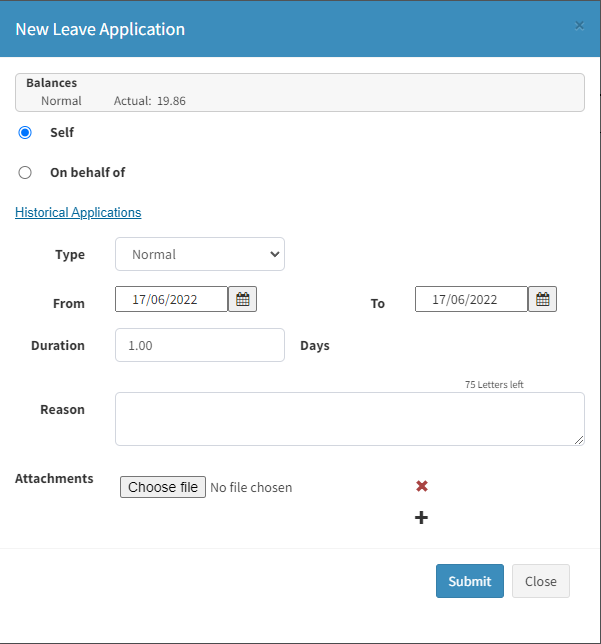LeaveApplicationForm