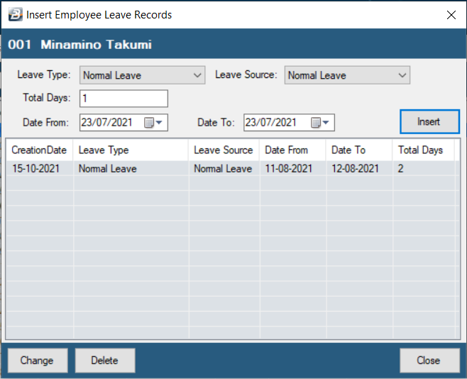LeaveInsertTC