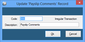 PayslipComment