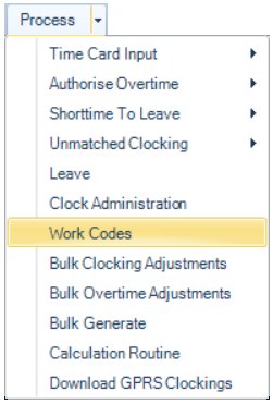 ProcessWorkCodes