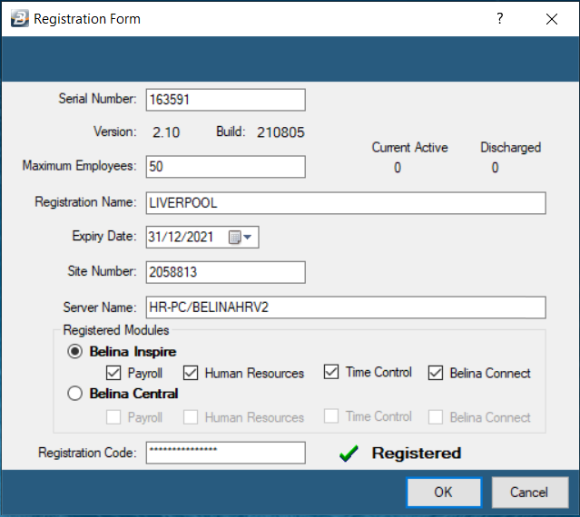 Registered