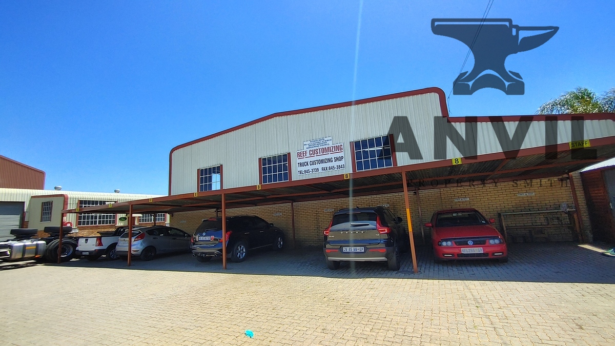 Warehouse to let Rapid Park, 22 Apex Road, Apex, Benoni Apex Anvil