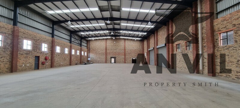 12 Langkloof Street - Ground Floor Unit 2 - Large Industrial warehouse to let with 8.5 meters roof height in Alrode South - 1804sqm property image 10