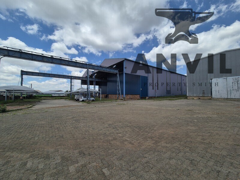 22 755m² Industrial Site in Wadeville – 13 251m² Vacant with Crane & Power Infrastructure
