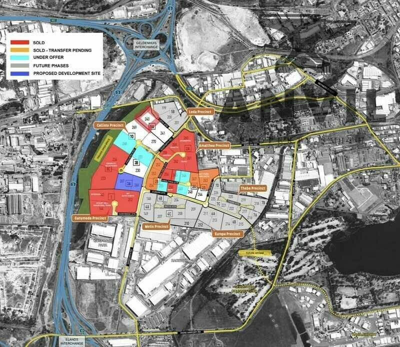 S&J Industrial Park  - 13,585m² Zoned Stand For Sale in Gosforth Park – R1,250/m² property image 8 S&J Industrial Park  - 13,585m² Zoned Stand For Sale in Gosforth Park – R1,250/m² property image 8