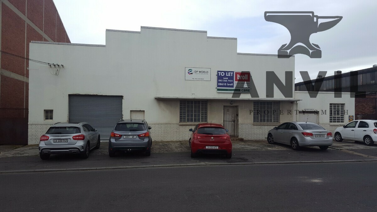 Large warehouse for rent in Auckland Street Paarden Eiland Anvil Property Smith