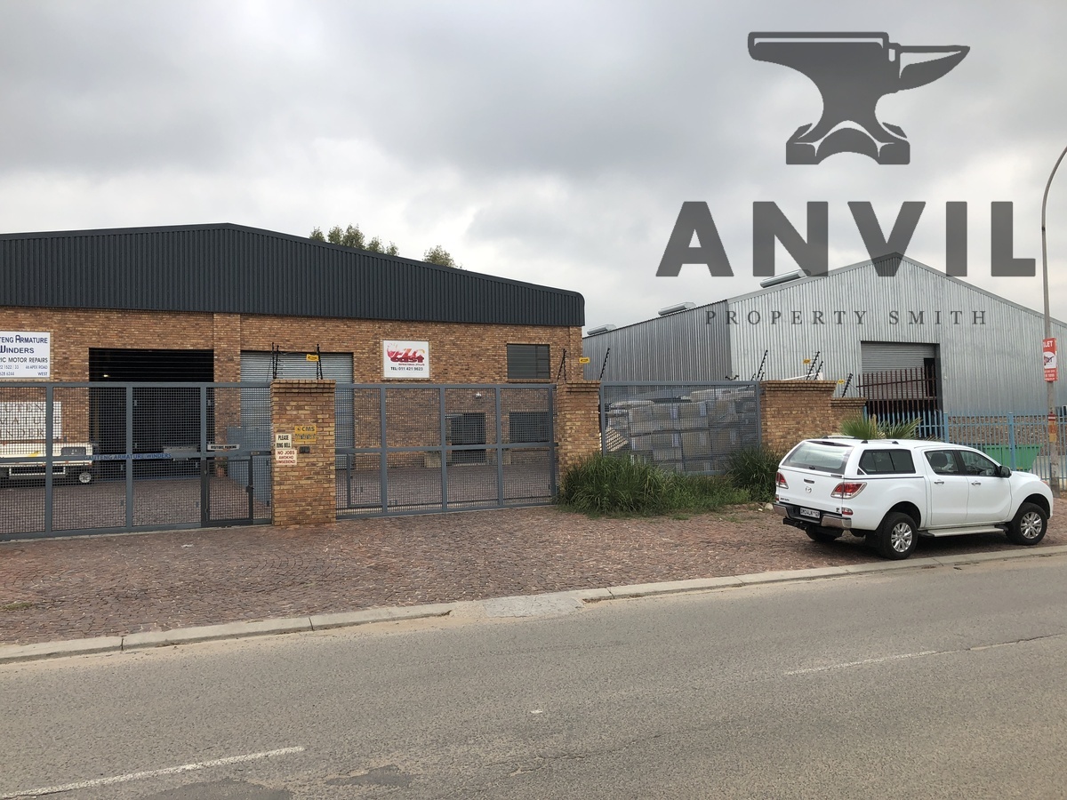 Warehouse to let SS Park, 46 Apex Road, Apex, Benoni Apex Anvil