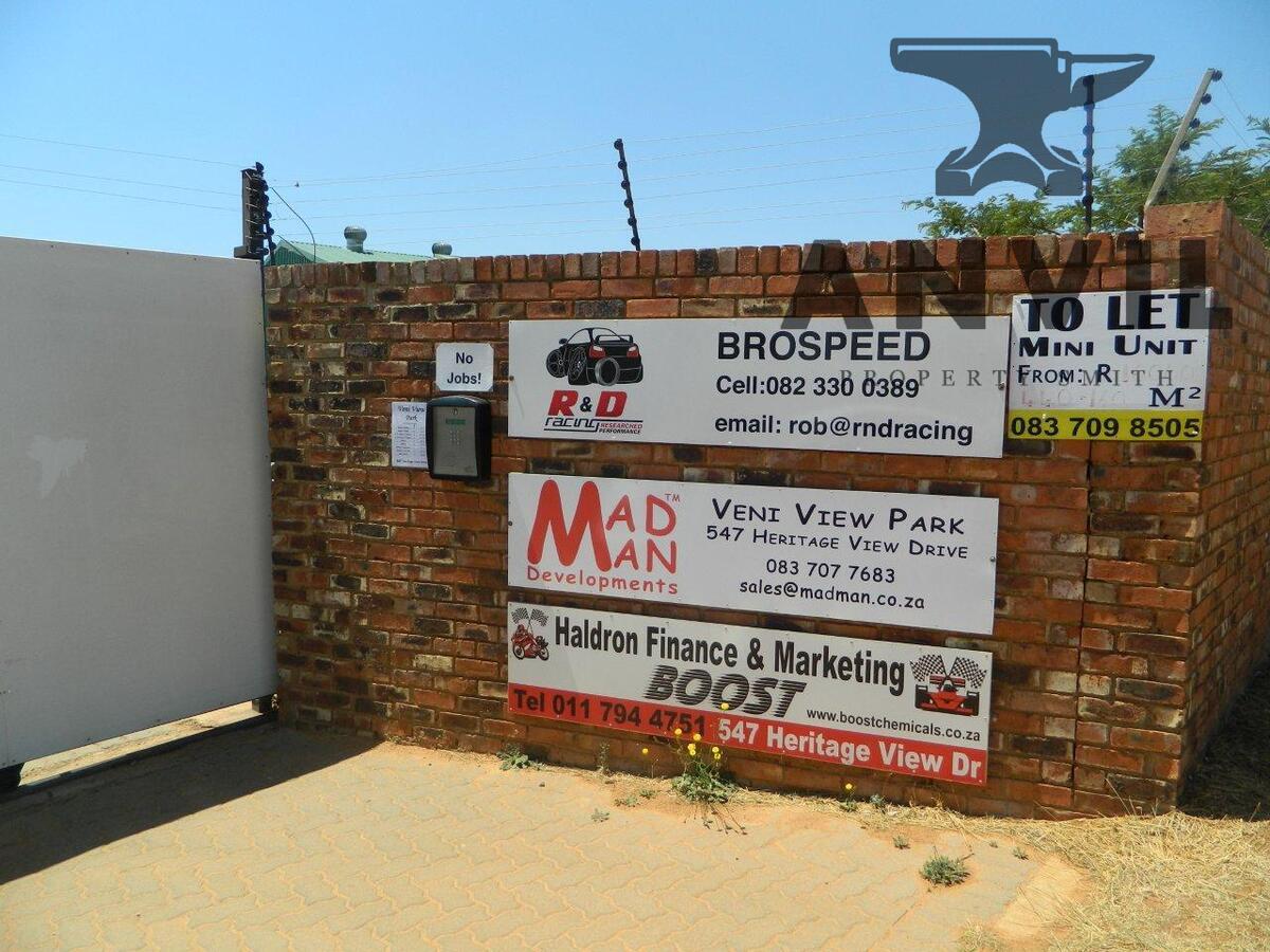 Veni VIew Park, Krugersdorp West Rand Anvil Property Smith