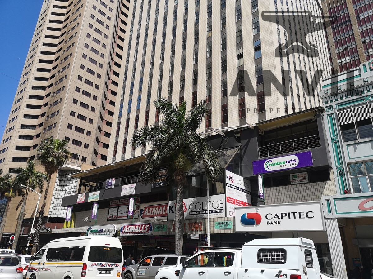 Retail to let West Tower Building Durban CBD Anvil Property Smith