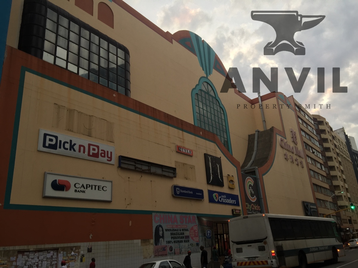 Retail to let China Mall Durban CBD Anvil Property Smith