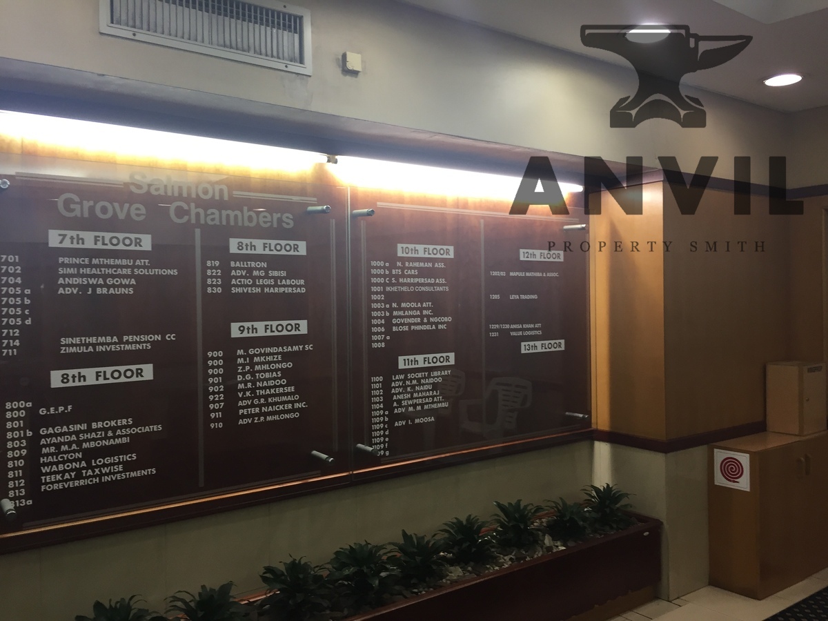 Salmon Grove Chambers, Durban CBD Suite 801