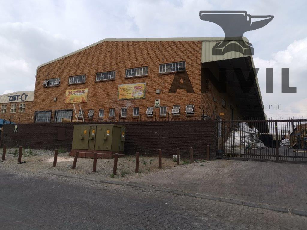 Warehouse to let 8 Impangela Road Sebenza Anvil Property Smith