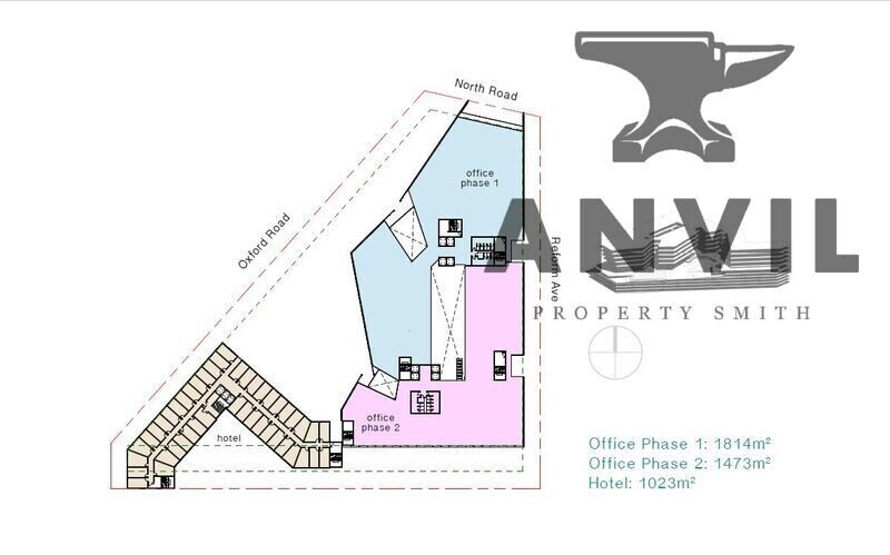 The Angle on Oxford, Illovo - Illovo HQ at The Angle on Oxford property image 15