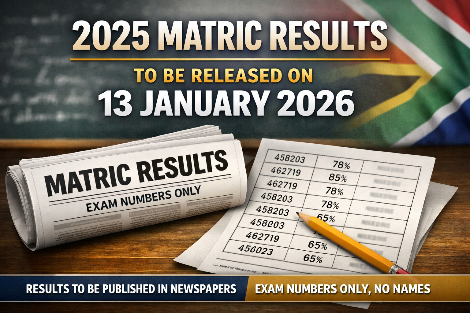 MATRIC RESULTS NEWS