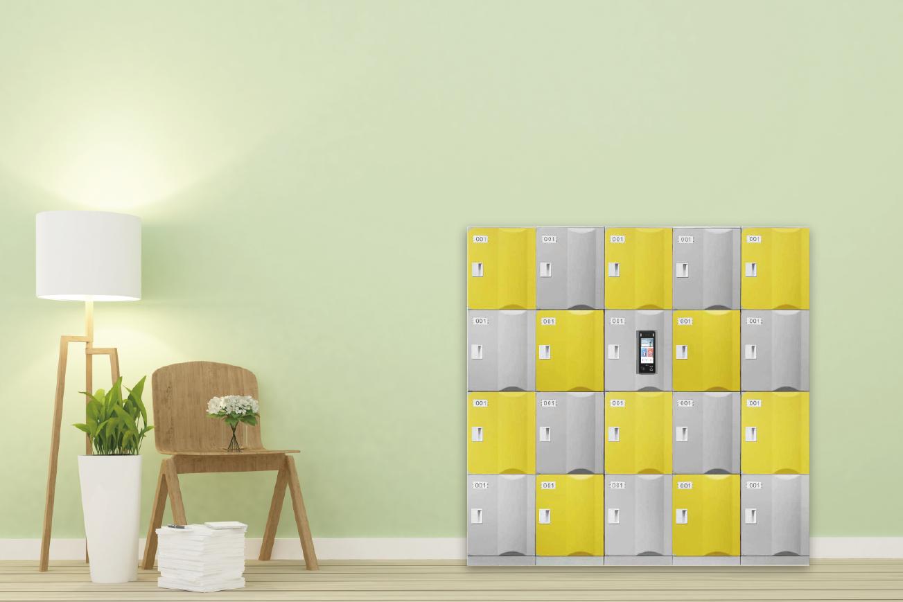 Solution de casiers intelligents ZKBIo CVSecurity